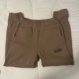 Ganni Brown Joggers